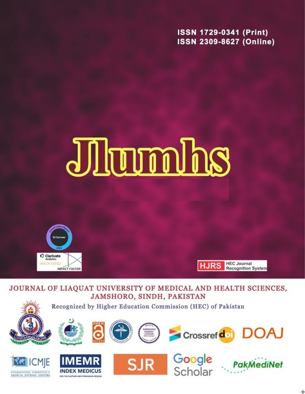 Journal of Liaquat Univeristy of Medical & Health Sciences