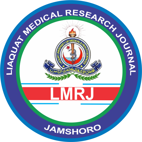 Official Journal of Diagnostic & Research Laboratory, Liaquat University of Medical & Health Sciences, Jamshoro, Pakistan